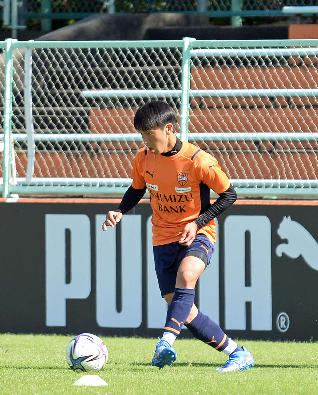 2試合ぶりの先発復帰が濃厚となった清水MF松岡