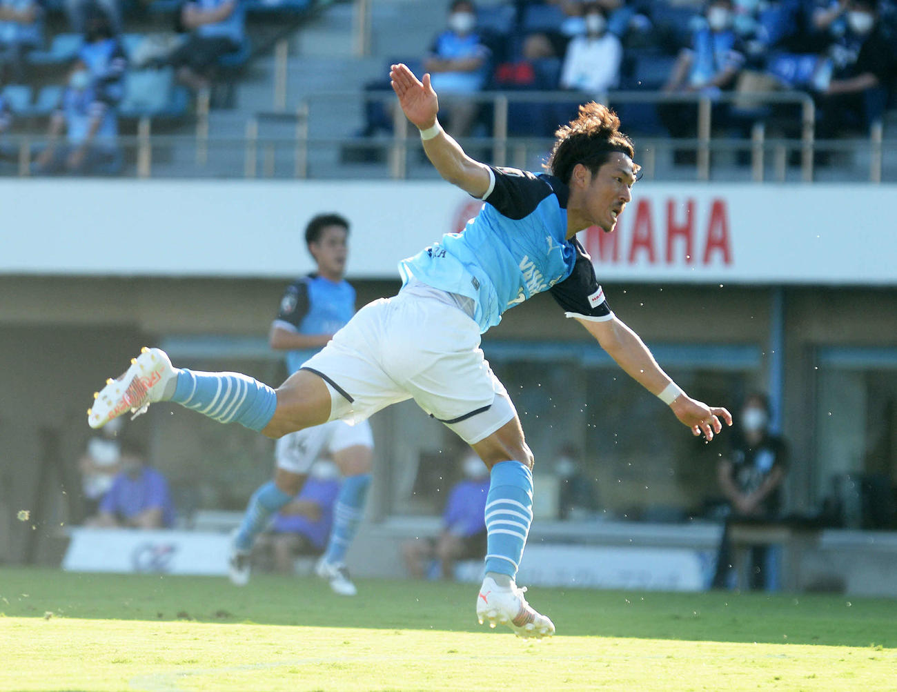 磐田MF山田大記（2021年10月9日撮影）