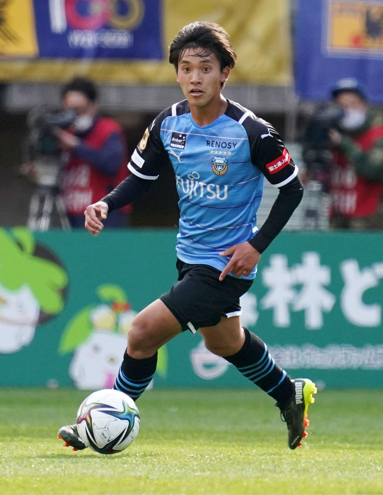 川崎F・MF橘田健人（2021年3月6日撮影）