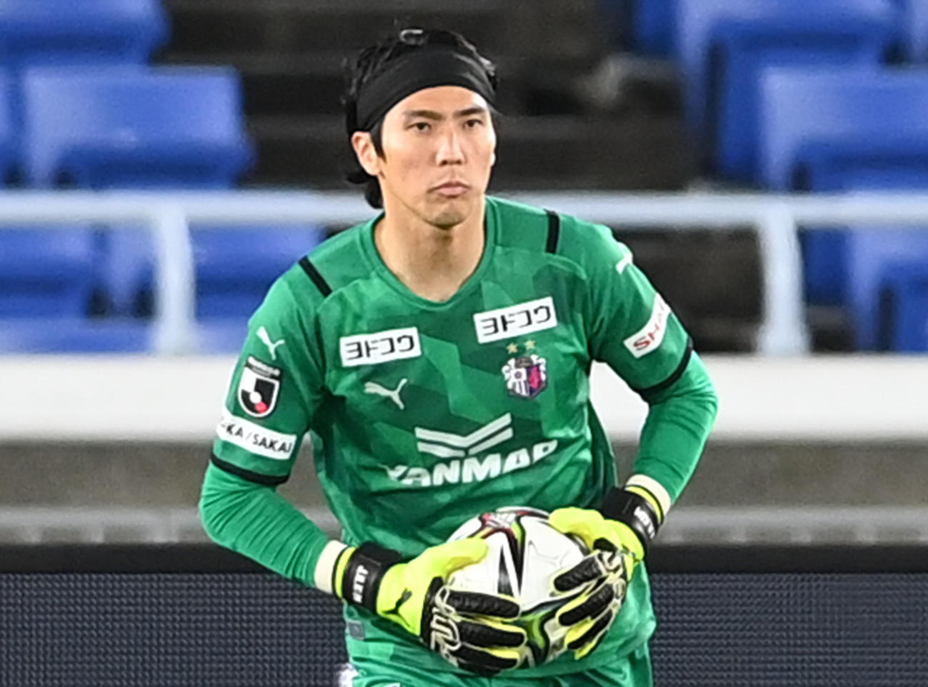 C大阪GKキム・ジンヒョン（2021年4月6日撮影）