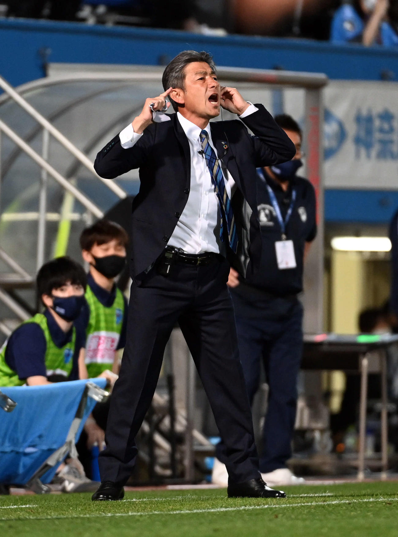 福岡　長谷部茂利監督（2021年5月26日）