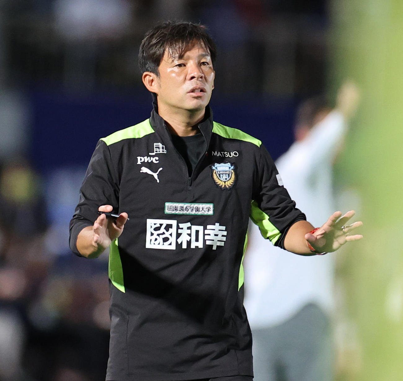 川崎F鬼木達監督（2021年9月18日撮影）