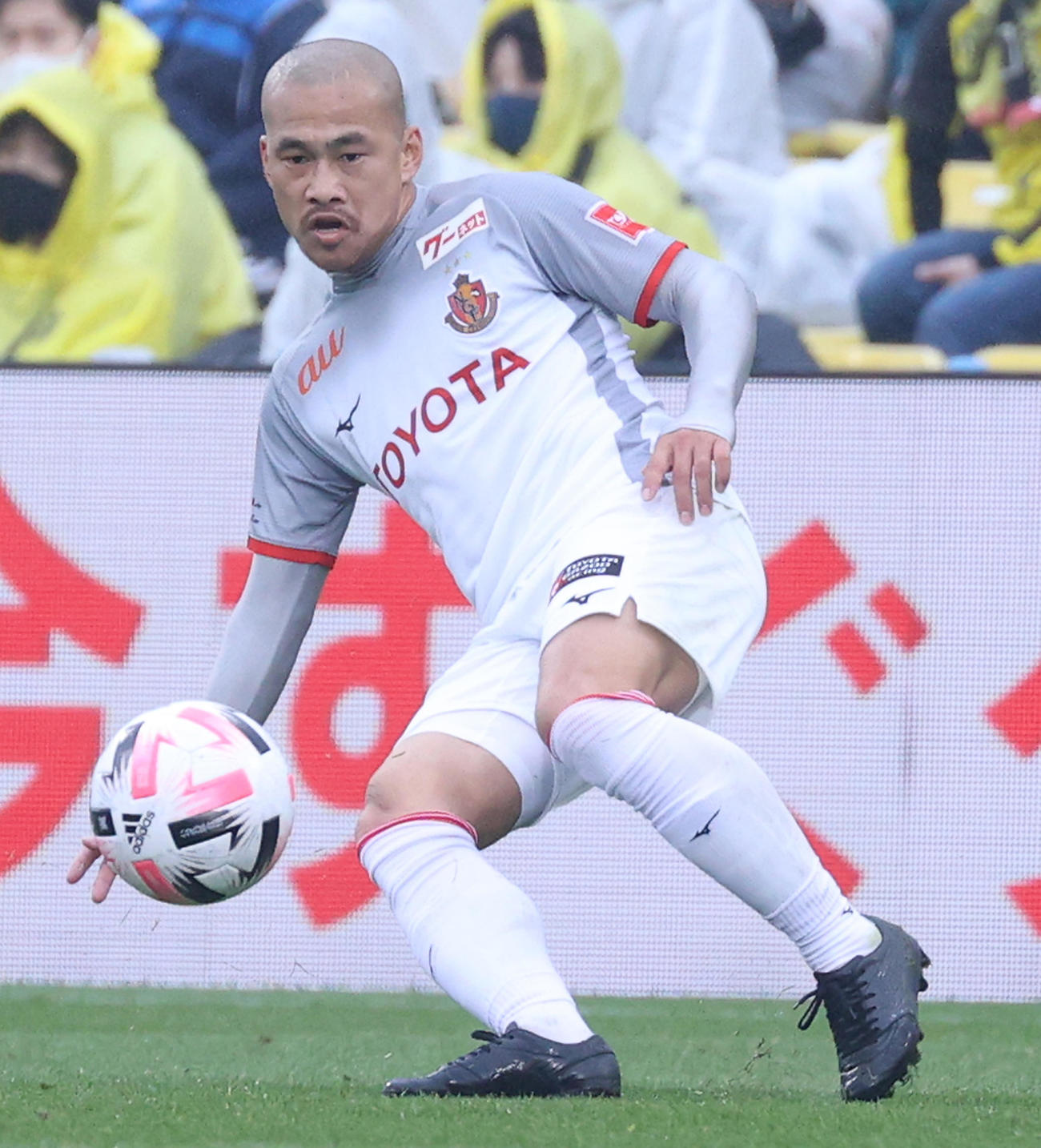 名古屋DF吉田豊（2020年12月5日撮影）