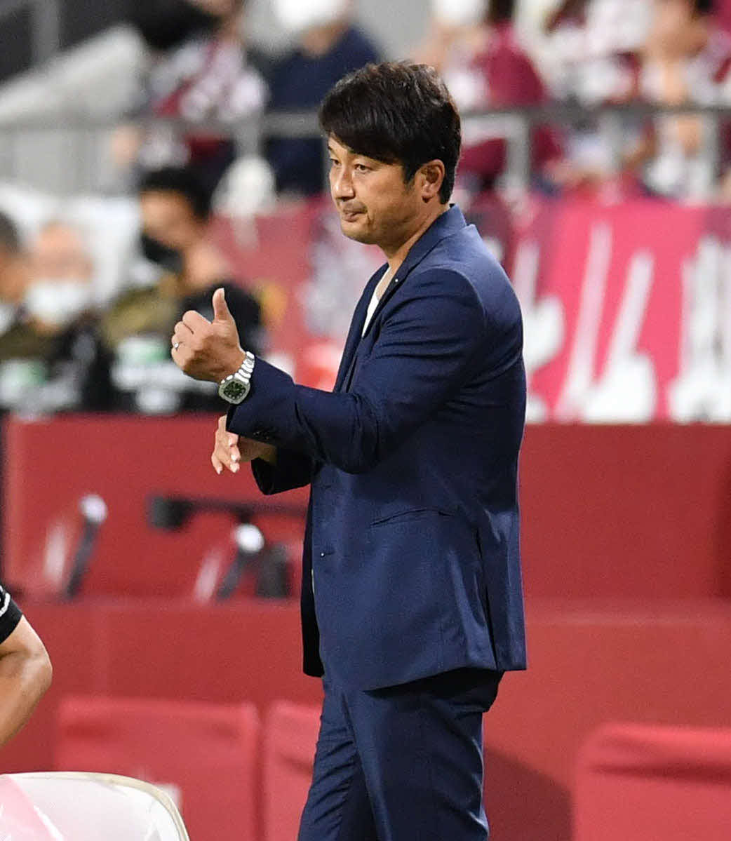 神戸の三浦淳寛監督（2020年9月26日）