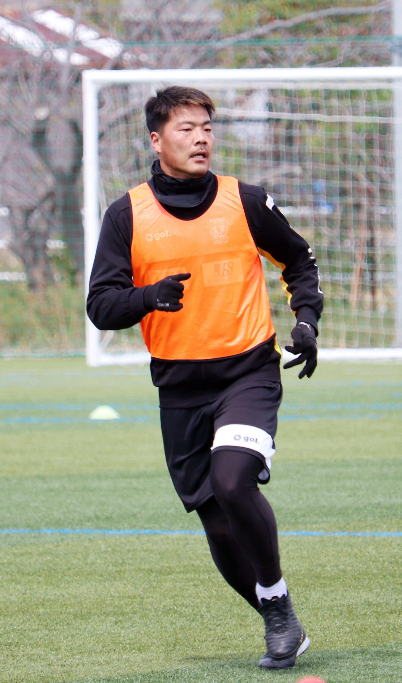 藤枝FW森島康仁（2019年3月28日撮影）