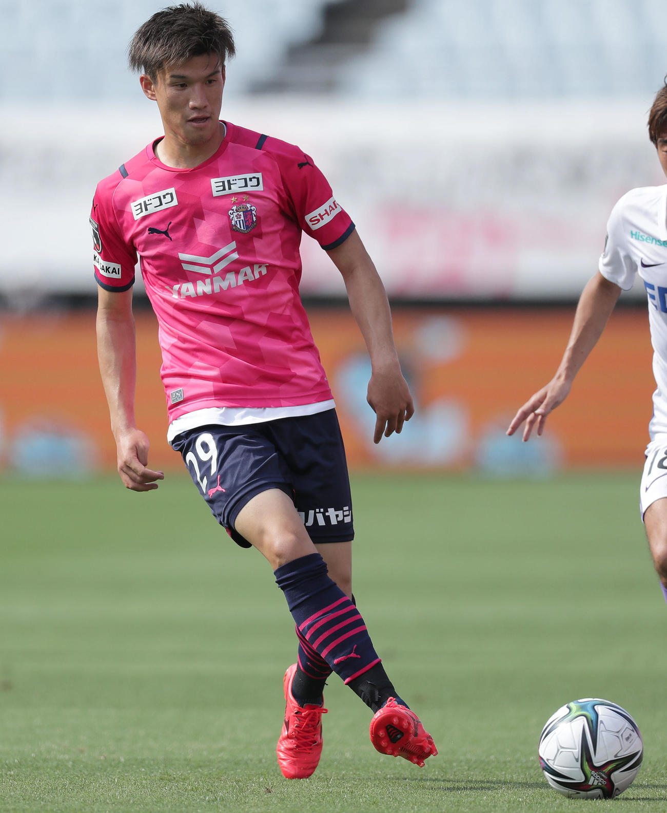C大阪加藤陸次樹（2021年5月23日撮影）