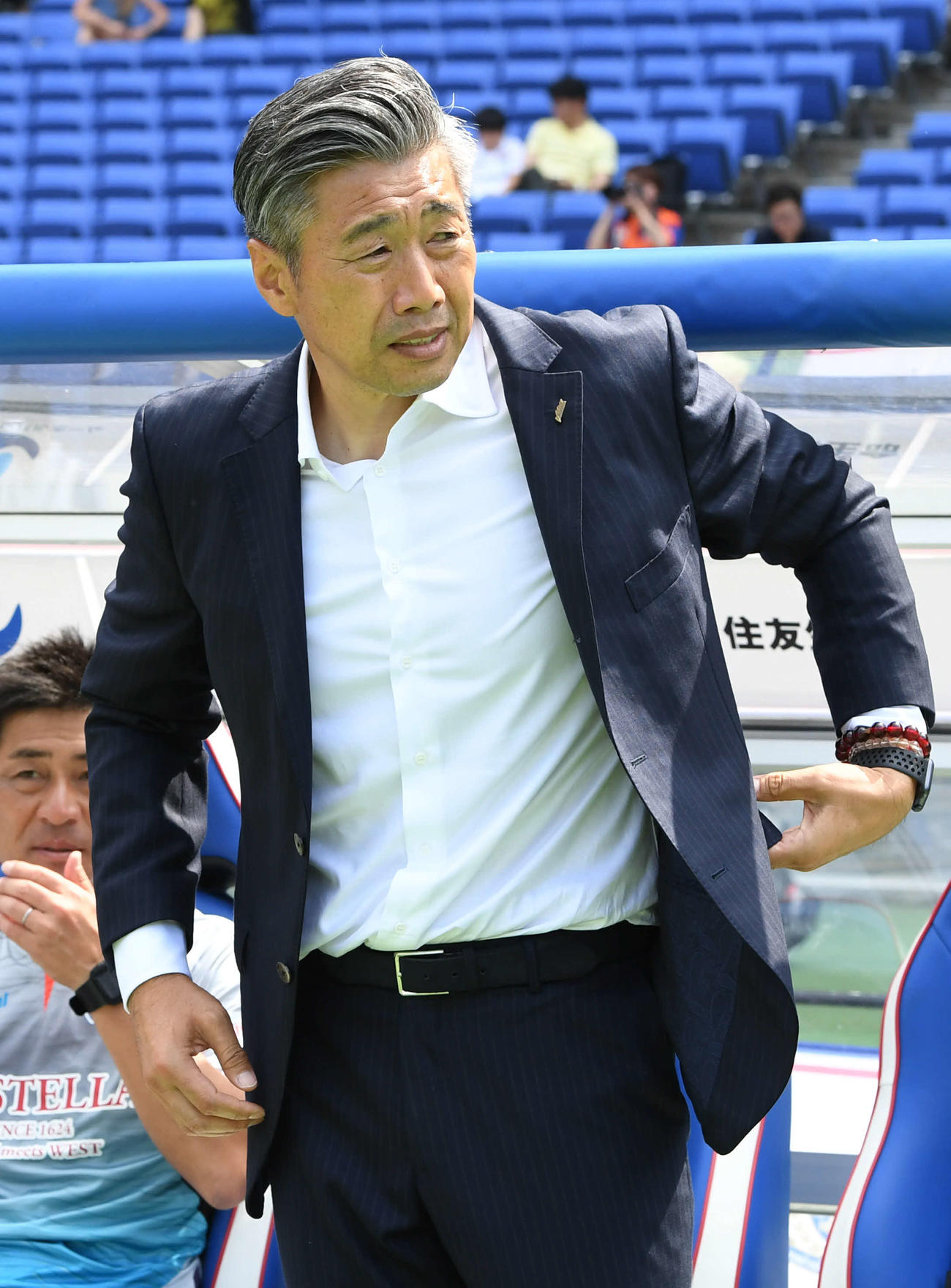 高木琢也監督（2018年5月19日撮影）