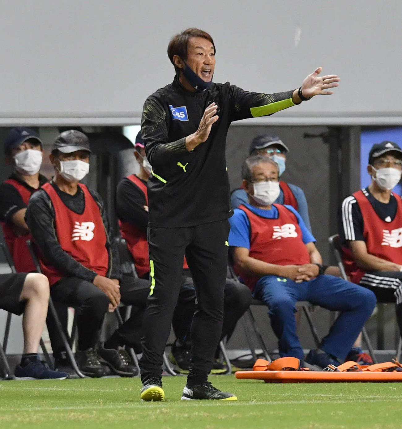大分・片野坂知宏監督(2021年9月18日撮影）