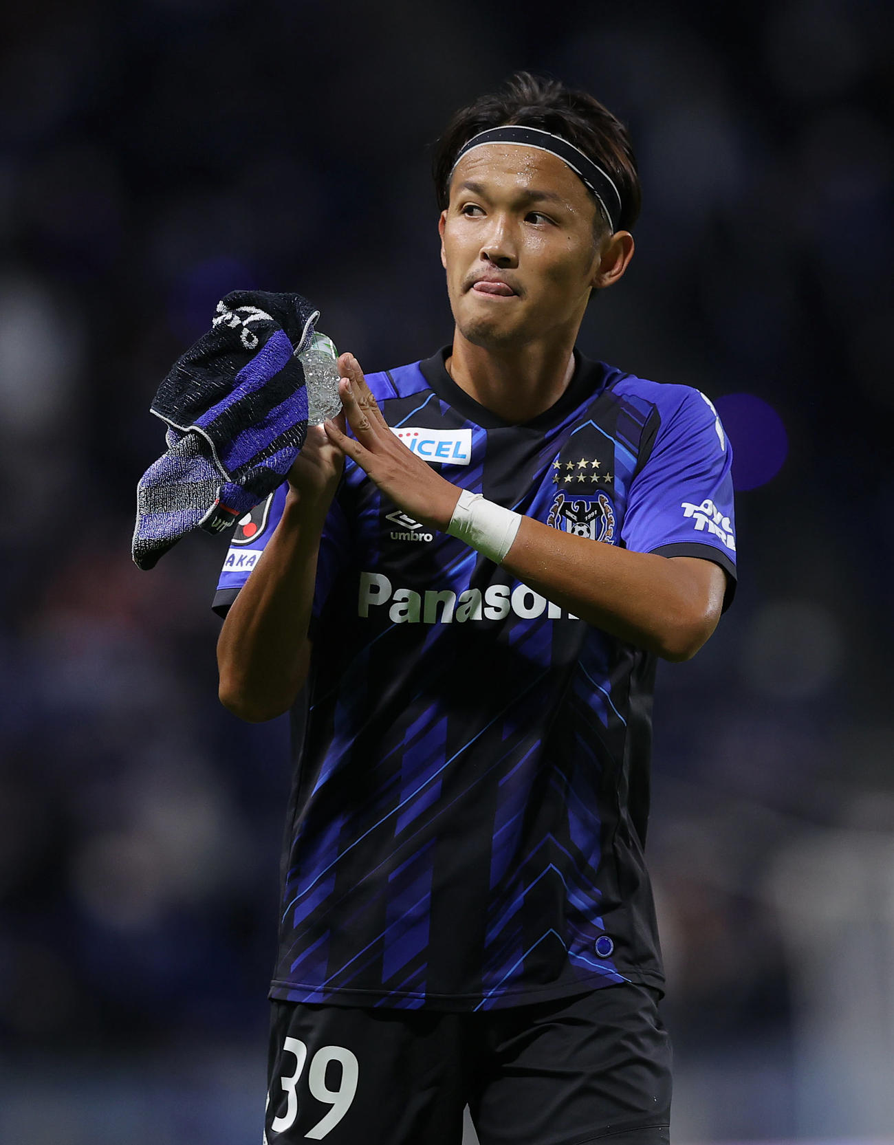 G大阪宇佐美貴史（2021年10月23日撮影）