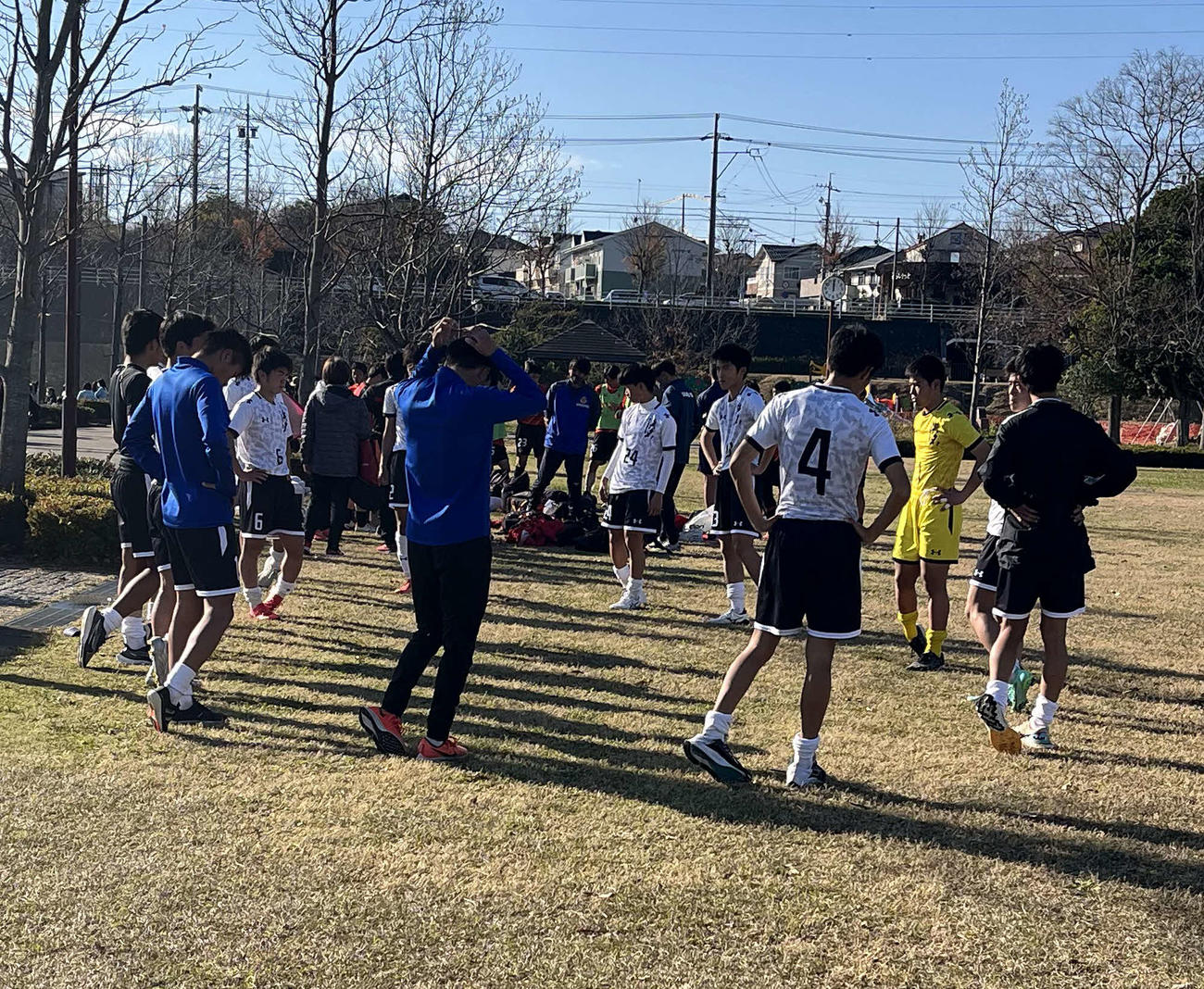 プリンスリーグ東海昇格を逃した浜名の選手たち