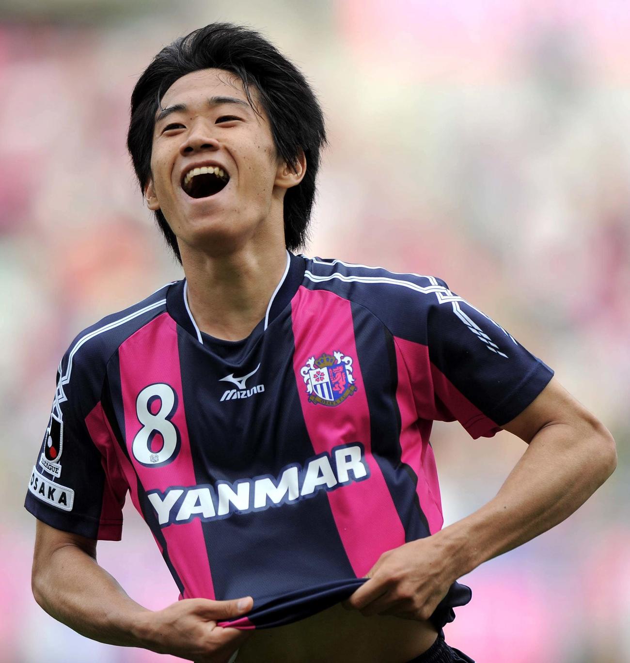 C大阪時代の香川真司（2010年5月5日撮影）