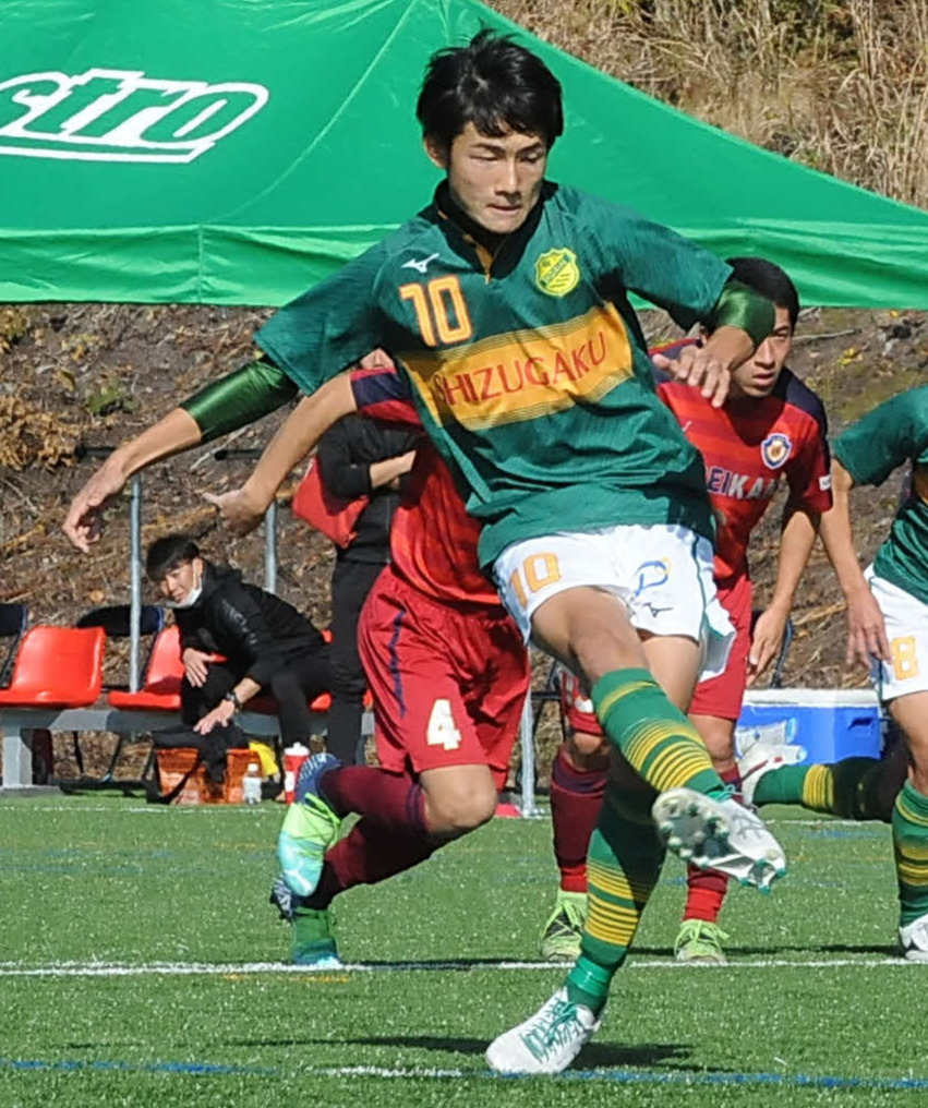 静岡学園・古川（2021年11月20日撮影）