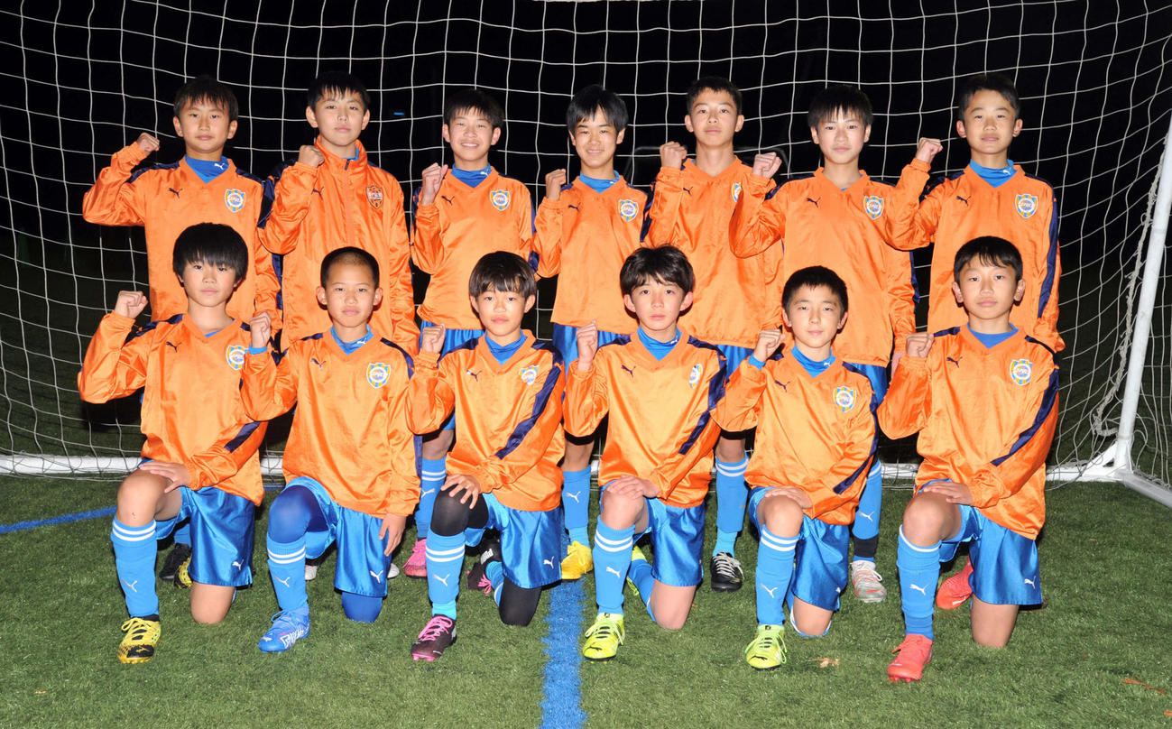 初優勝を目指す清水U－12清水の選手たち