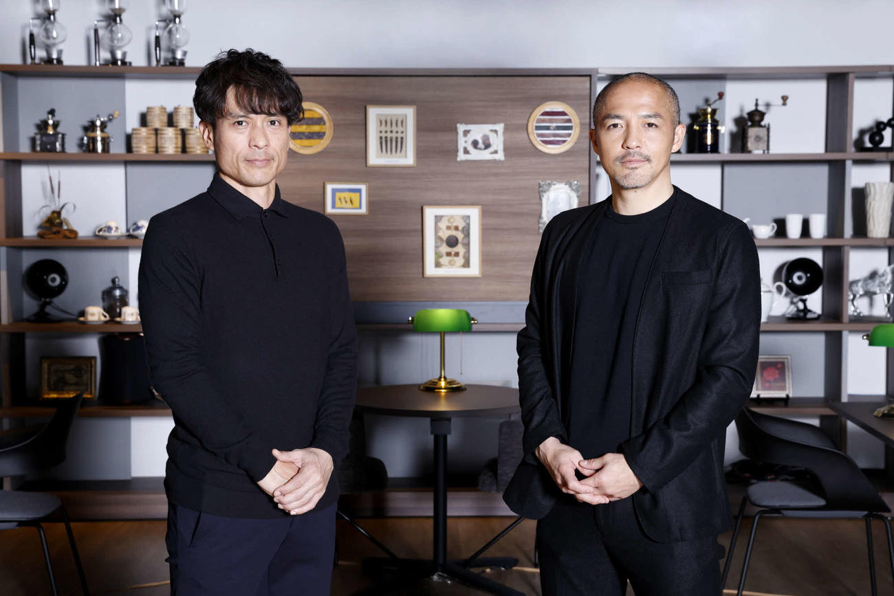 宮本氏、小野（左から）がJリーグ、日本代表、欧州CLまで幅広い分野で本音トークを繰り広げた
