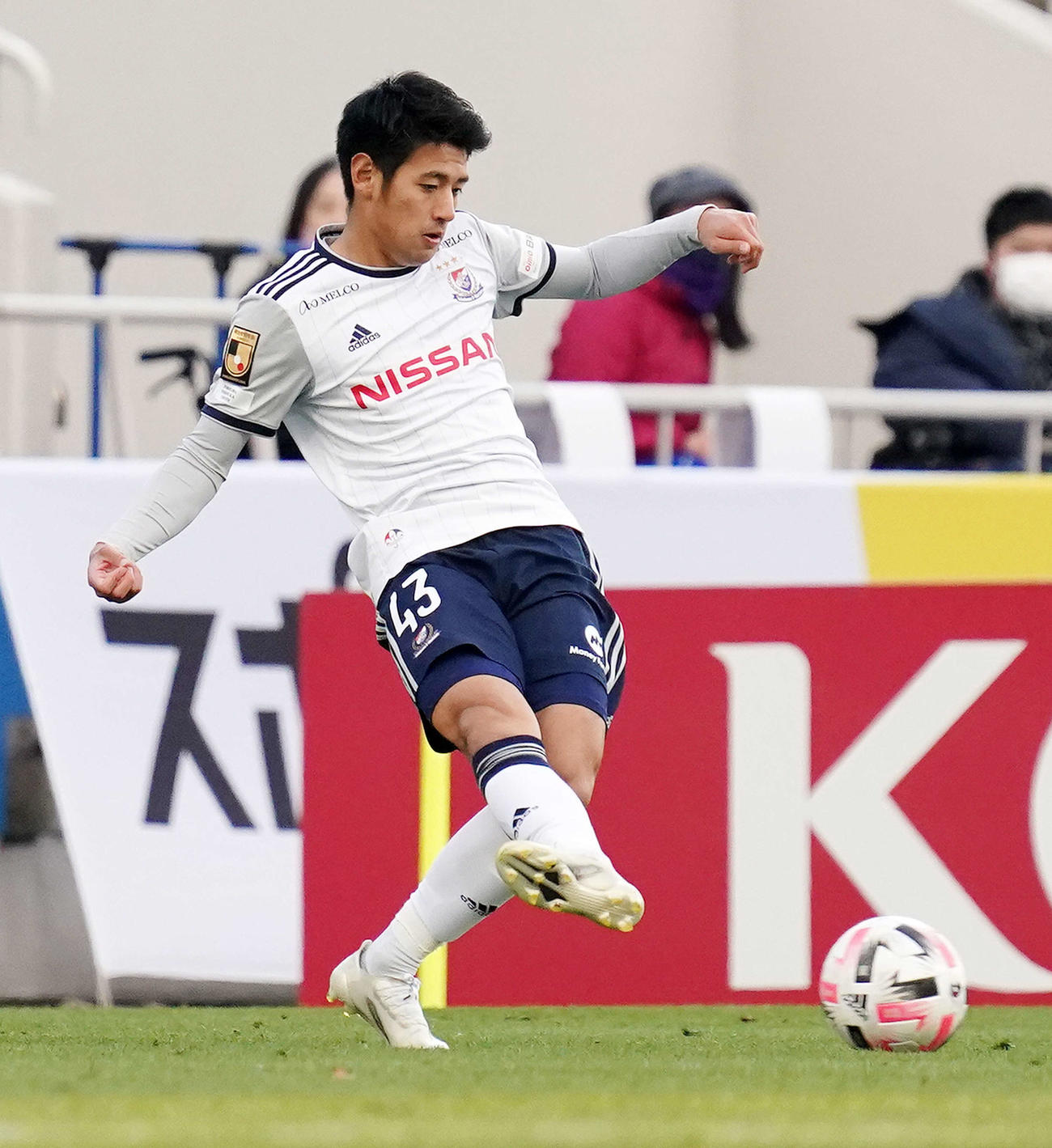 横浜MF松田詠太郎（2020年12月19日撮影）