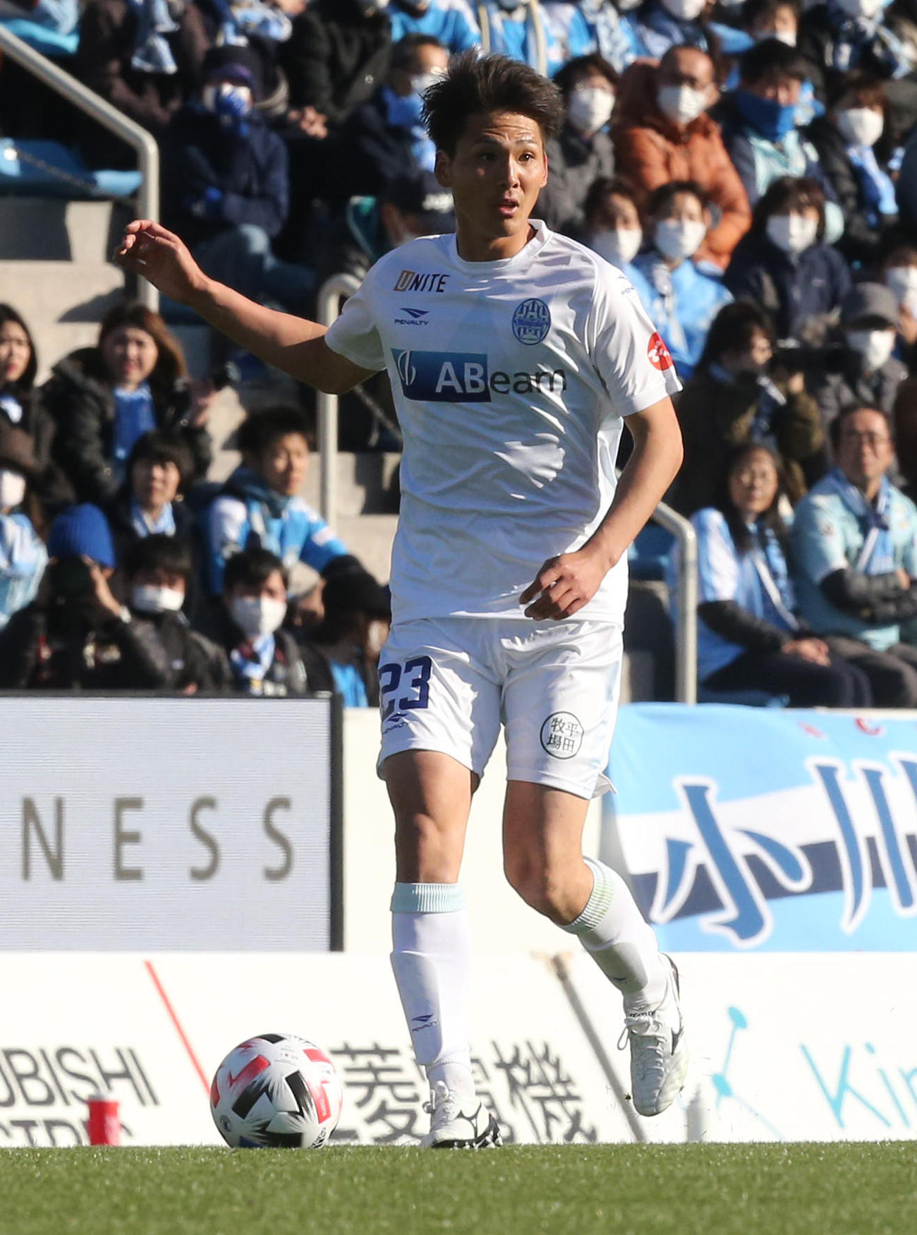 DF熊本雄太（2020年2月23日撮影）
