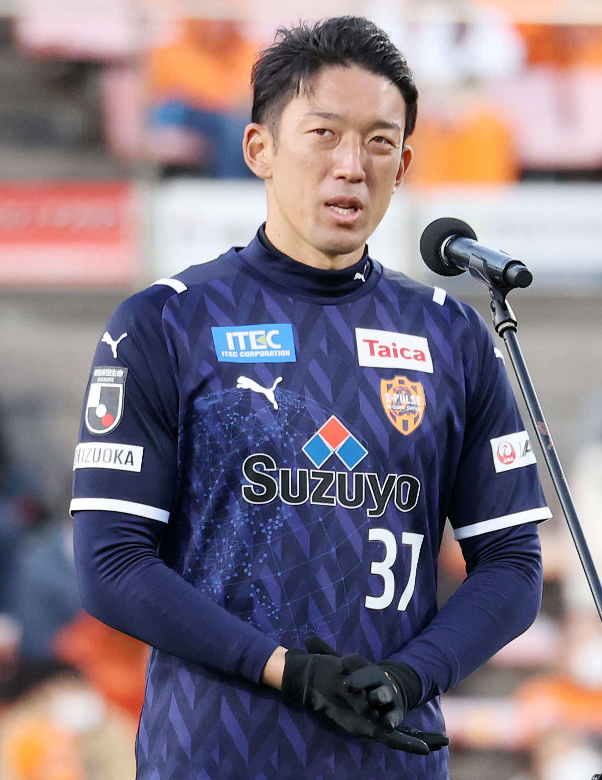 清水GK権田修一（2021年12月4日撮影）