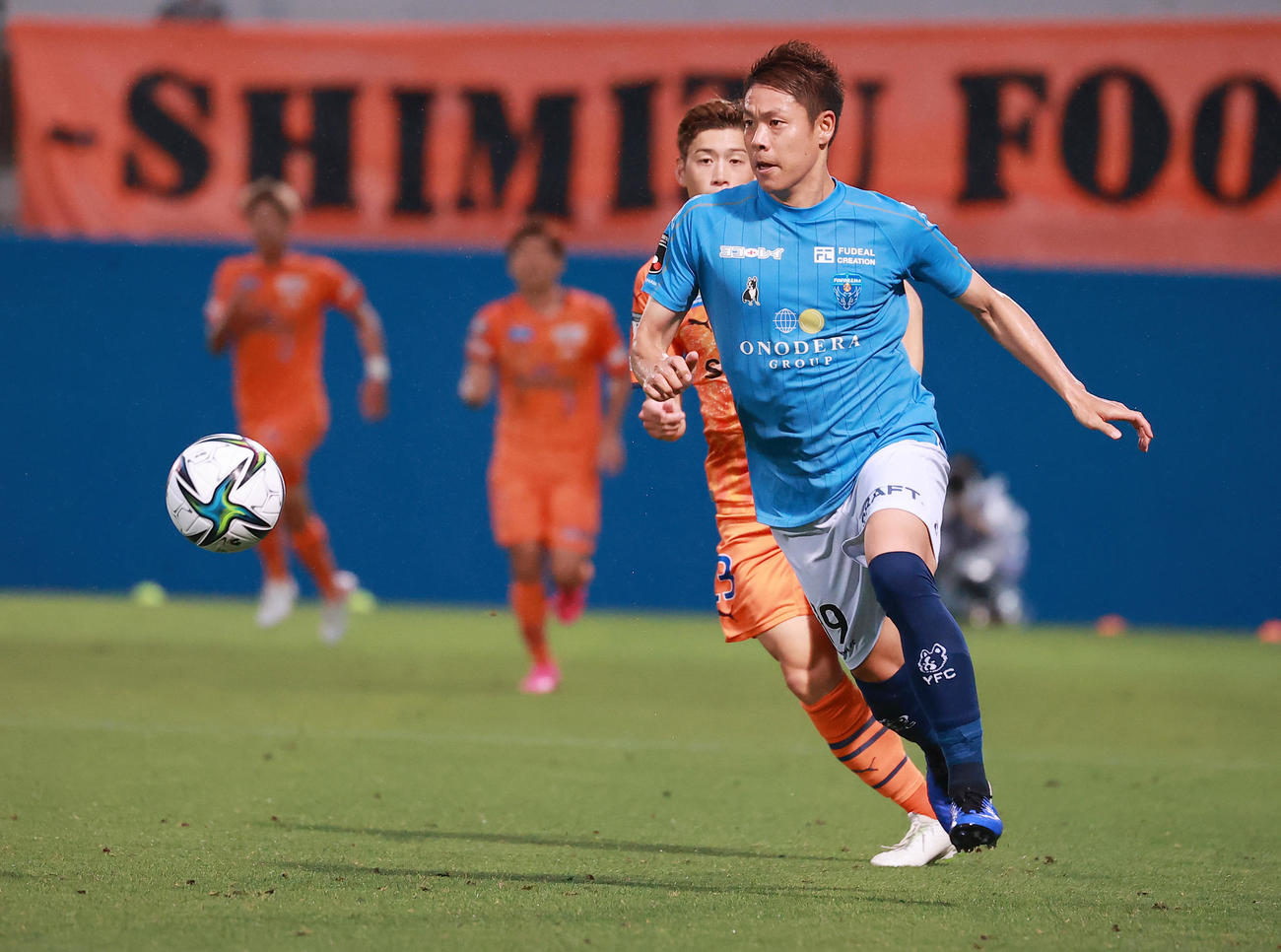 横浜FC伊野波雅彦（2021年6月27日撮影）