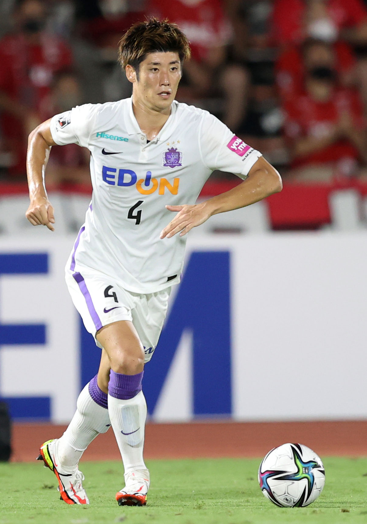 広島荒木隼人（2021年8月撮影）