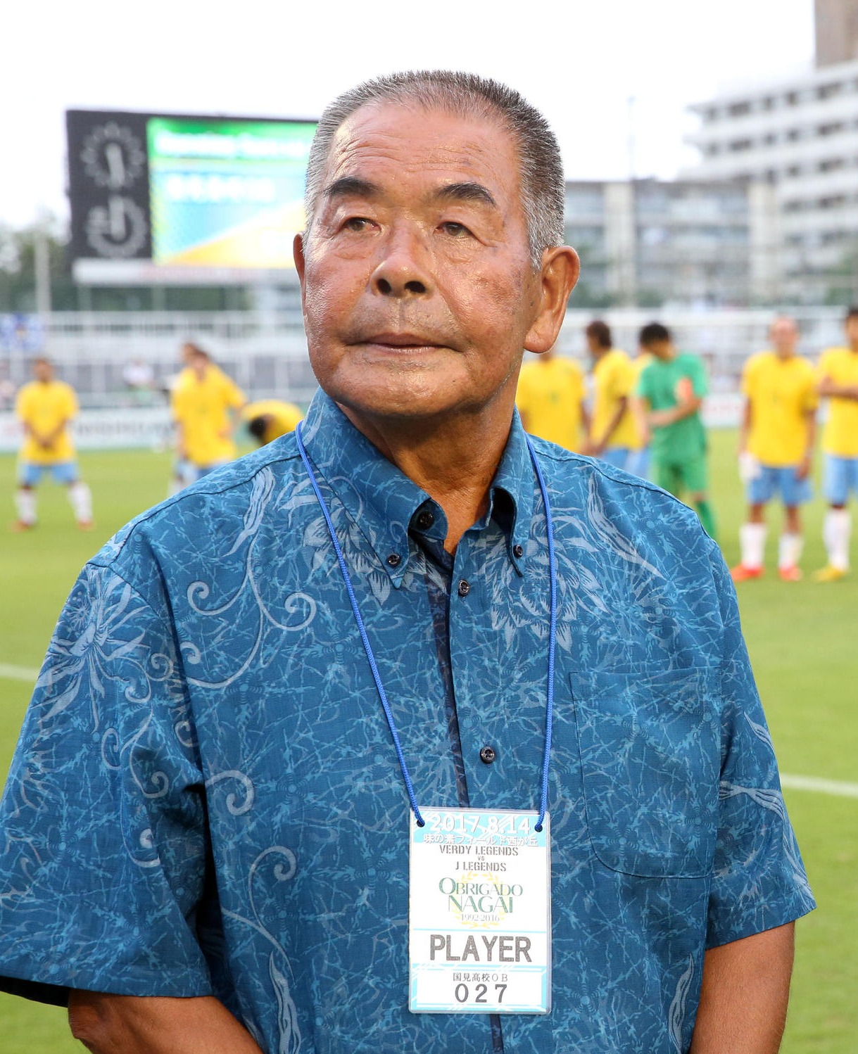小嶺忠敏監督（１７年８月１４日撮影）