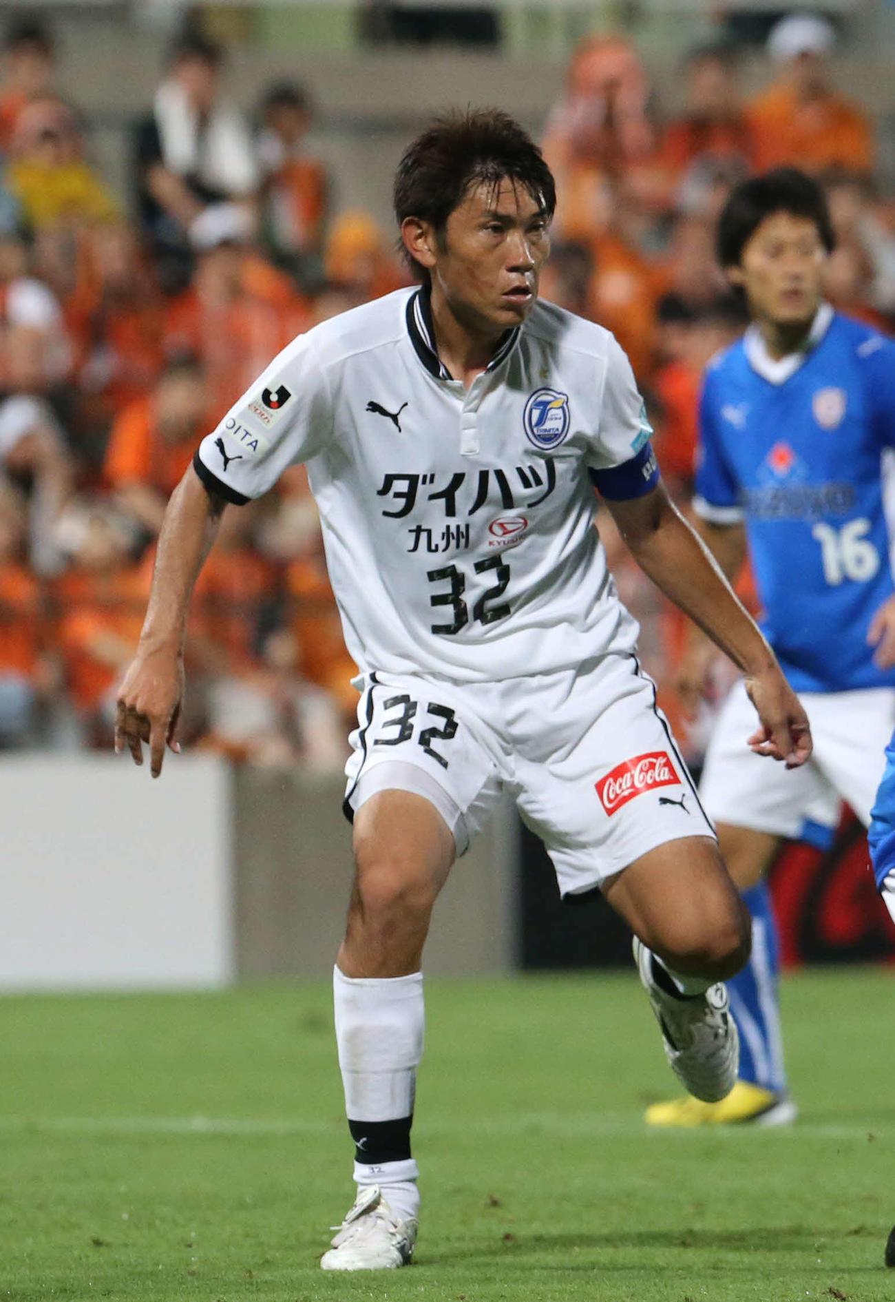 大分選手時代の宮沢正史氏（13年7月撮影）