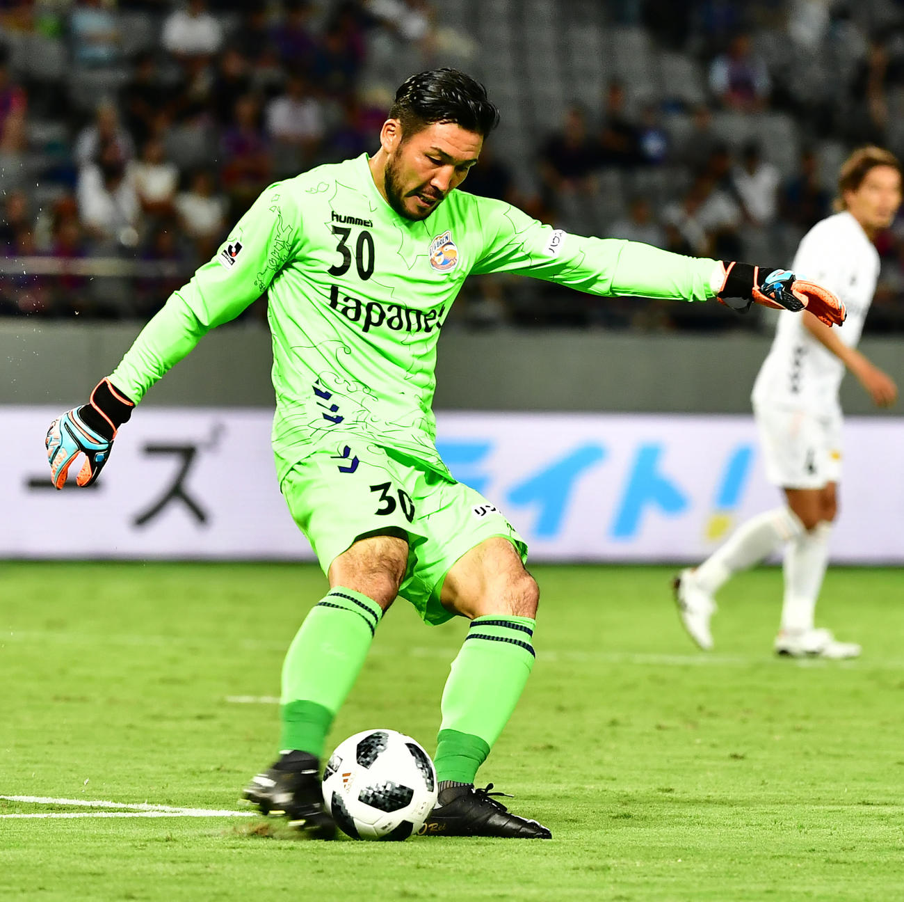 GK徳重健太（2018年7月撮影）