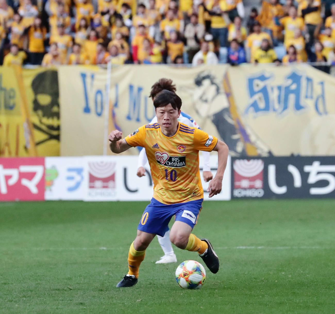 仙台MF梁勇基（2019年11月30日撮影）