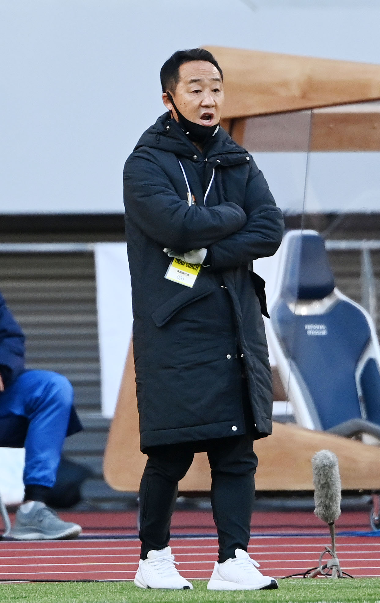 青森山田・黒田監督（2022年1月8日撮影）