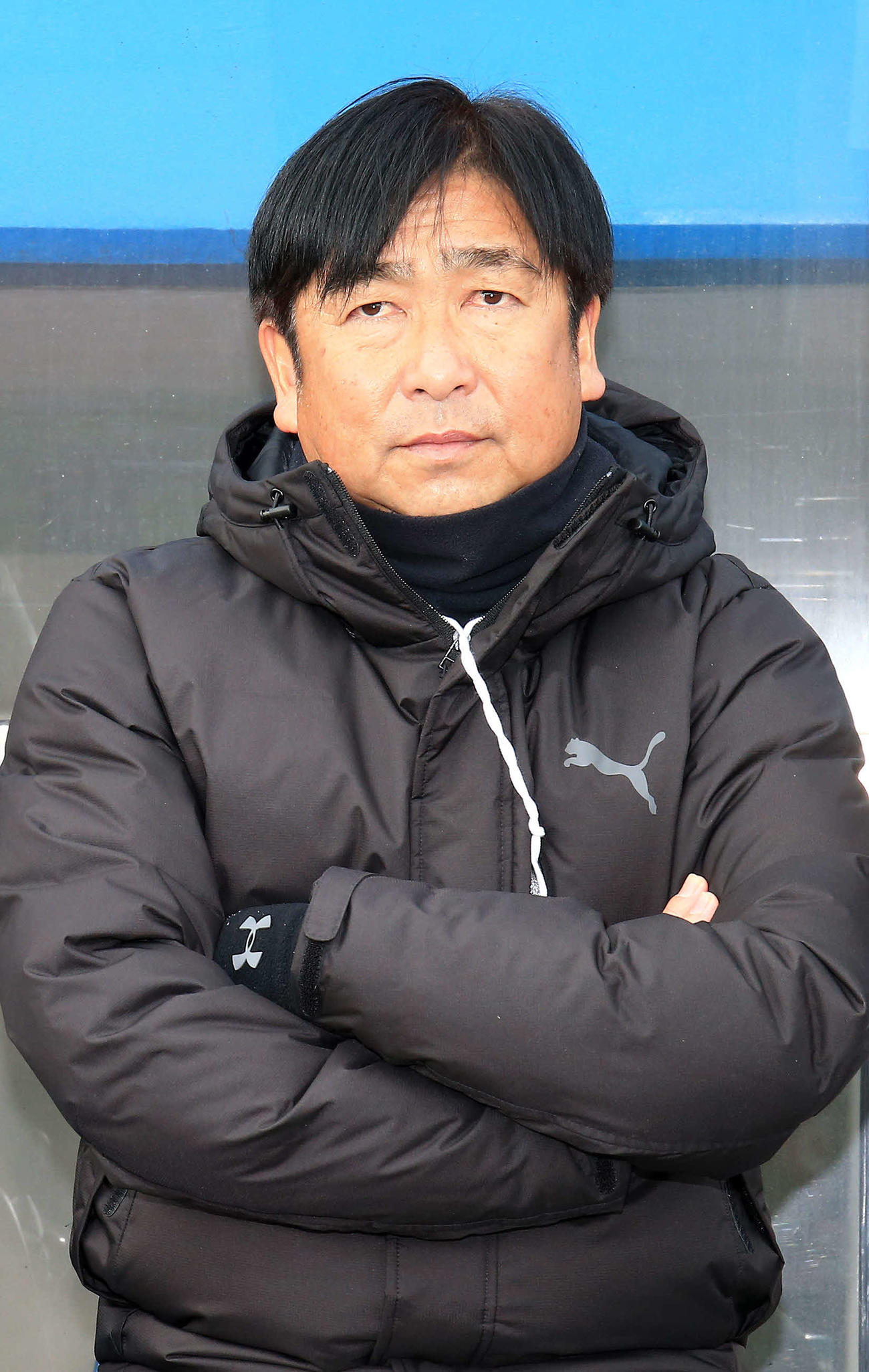 大津平岡和徳総監督（2018年12月31日撮影）