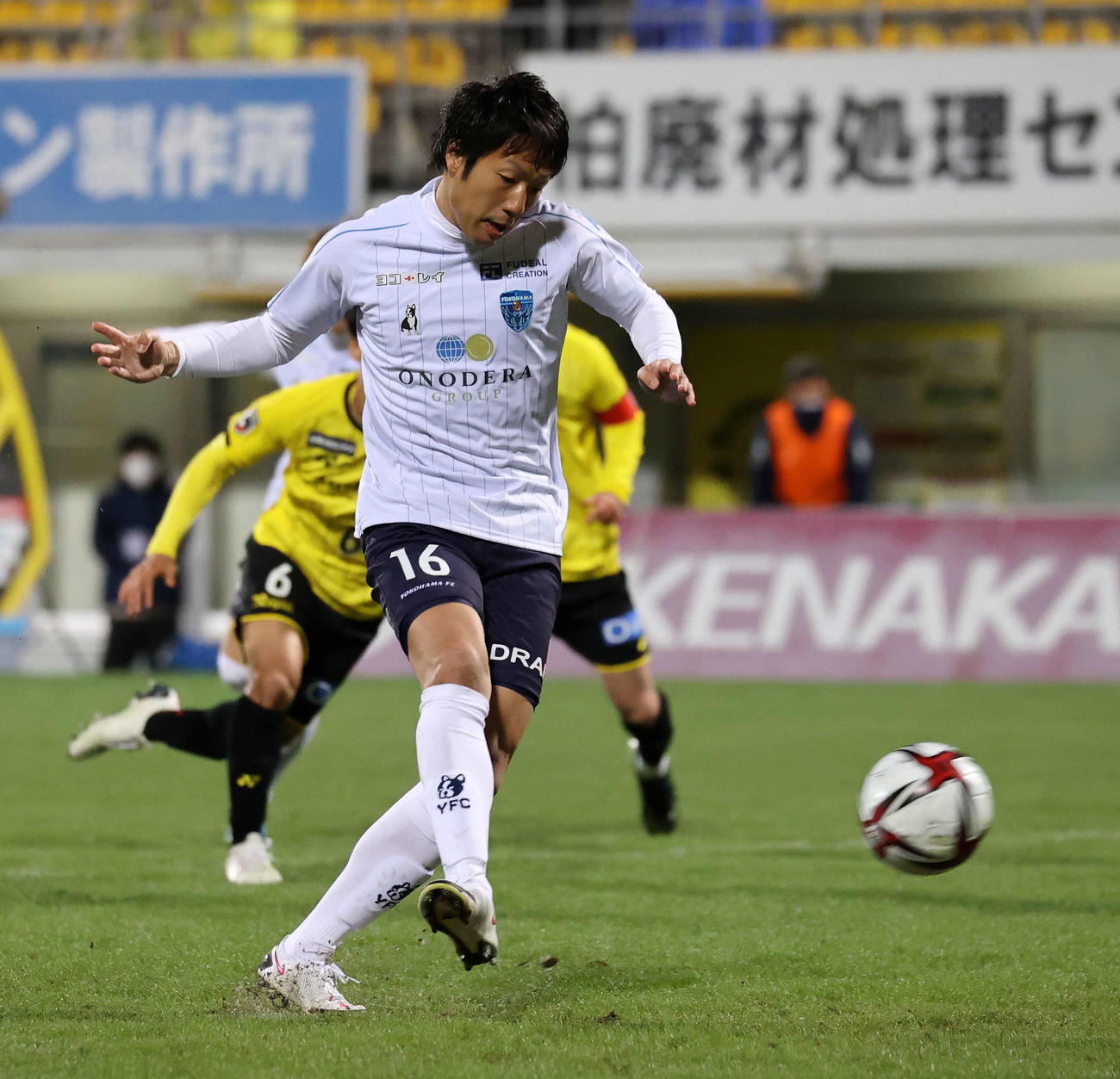 横浜FCに復帰するFW伊藤翔（21年3月3日撮影）