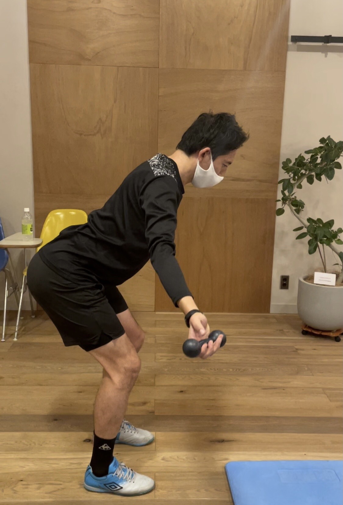 今季の所属先を探しながらトレーニングを続ける元日本代表MFの橋本英郎（橋本氏提供）