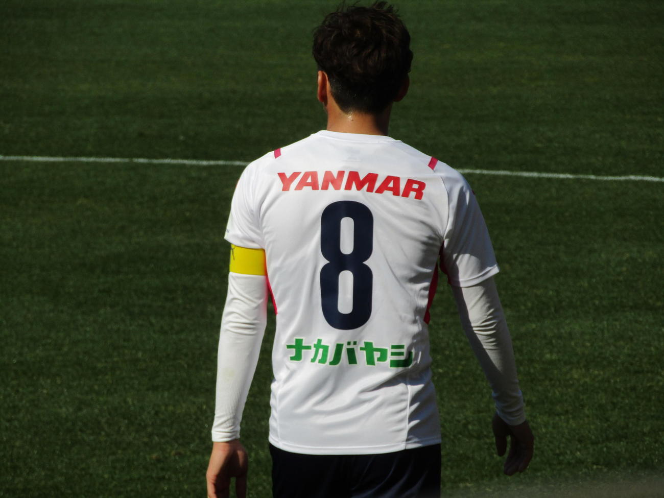 今季初の練習試合で背番号8を初披露したC大阪乾