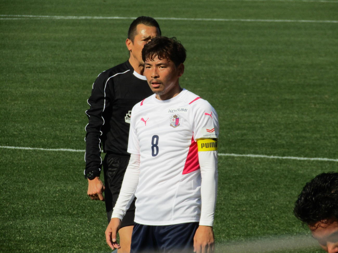 今季初の練習試合で背番号8を初披露したC大阪乾貴士