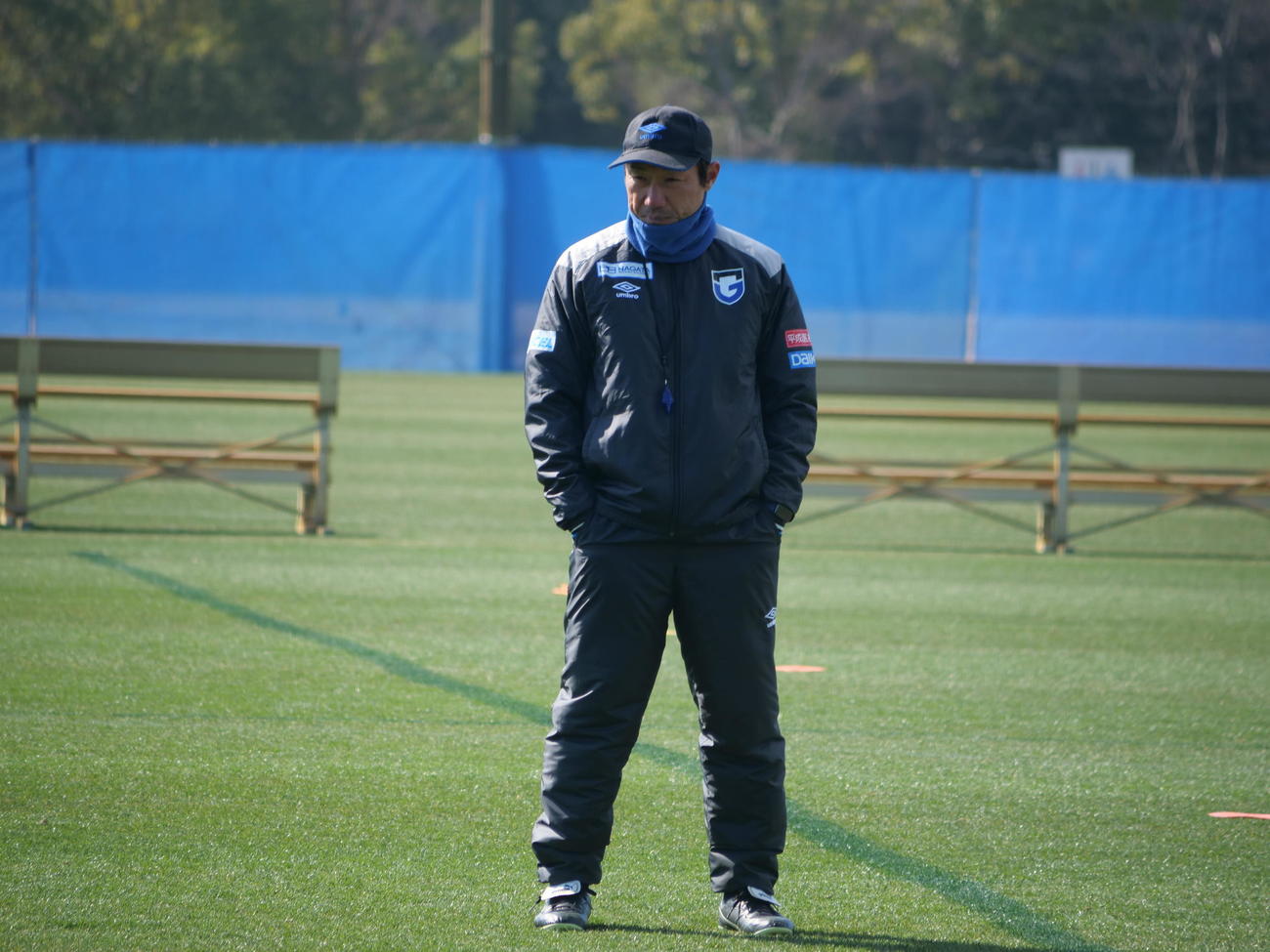 大阪ダービーに備えるG大阪片野坂監督（C）GAMBA OSAKA
