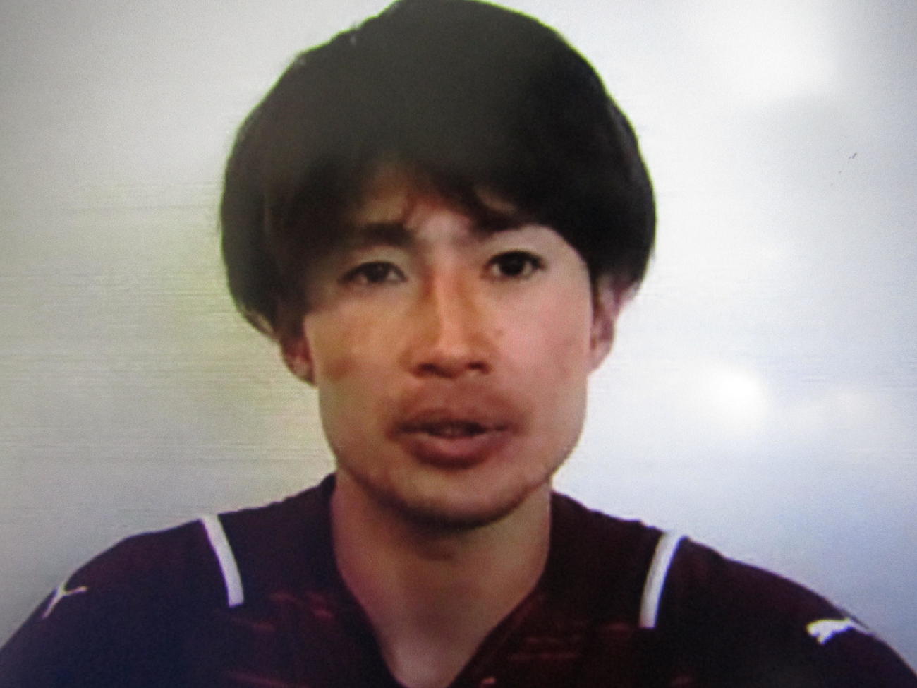 オンライン取材に答える京都豊川