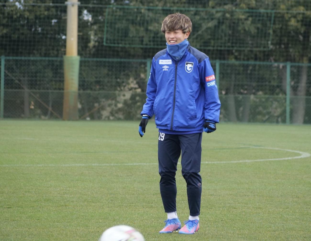 大分戦に備えるG大阪山本（C）GAMBA OSAKA
