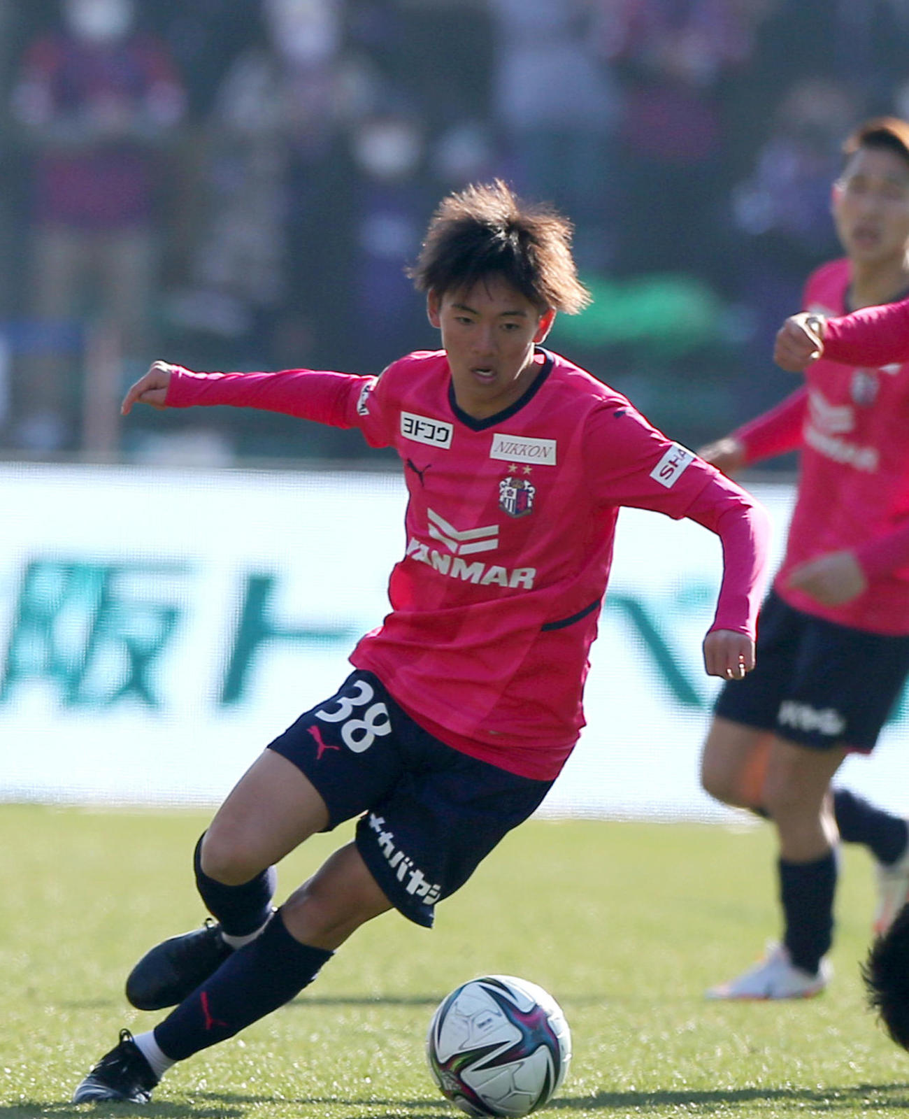 C大阪FW北野颯太（2022年2月25日撮影）