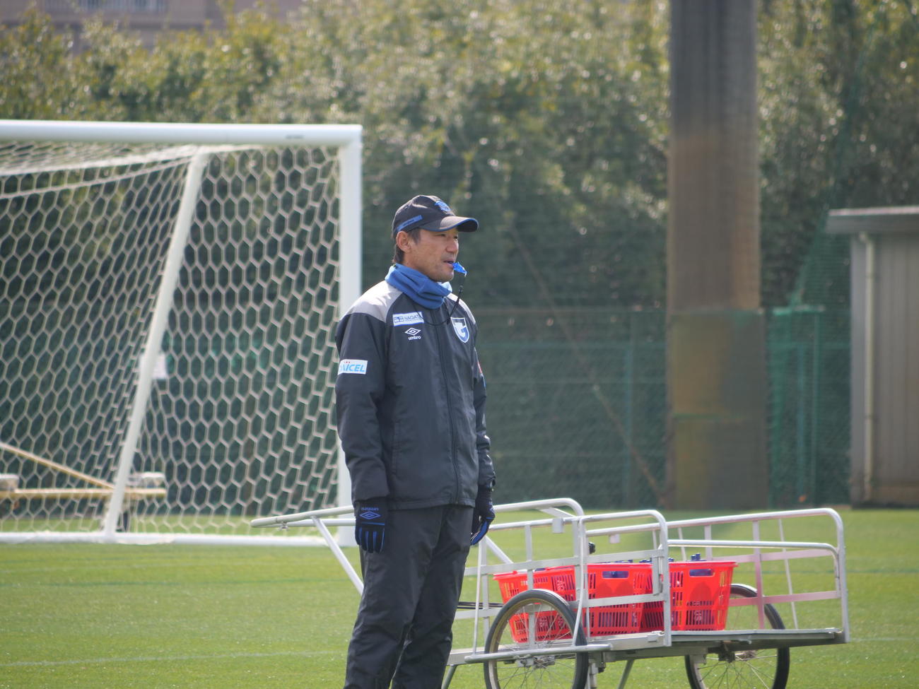 川崎F戦に備えるG大阪片野坂監督（C）GAMBA OSAKA