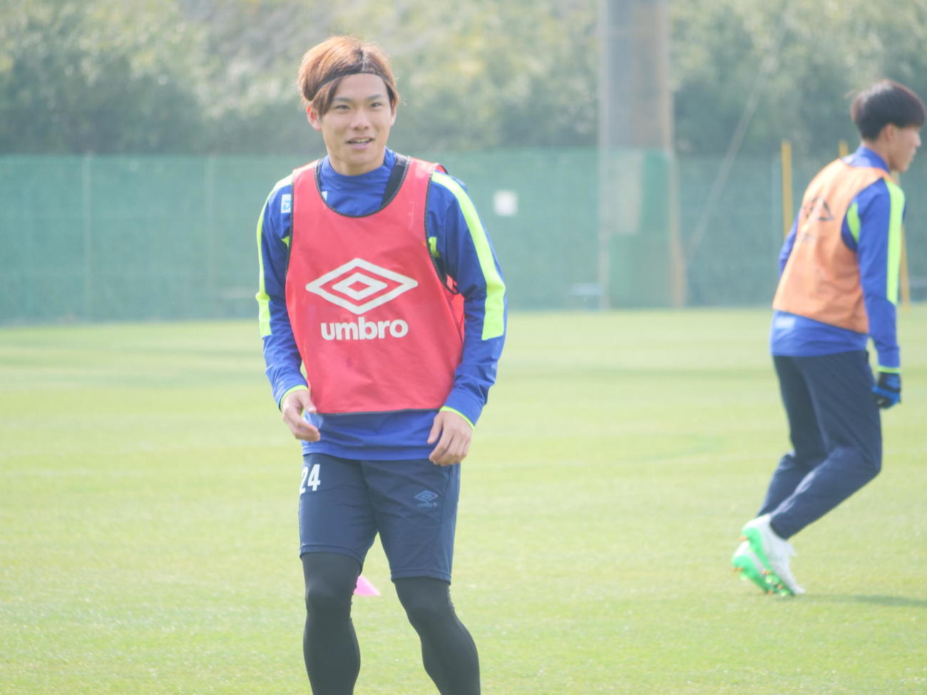 磐田戦に備えるG大阪黒川（C）GAMBA OSAKA