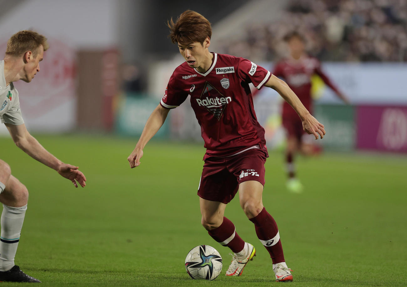 神戸大迫勇也（22年2月26日撮影）