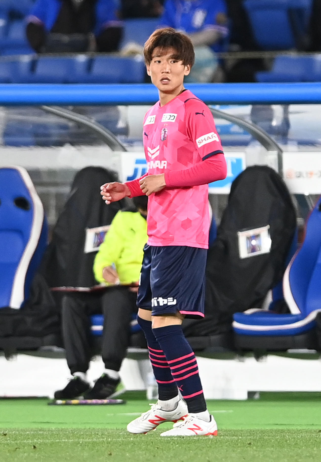 C大阪FW山田寛人（2021年4月6日撮影）