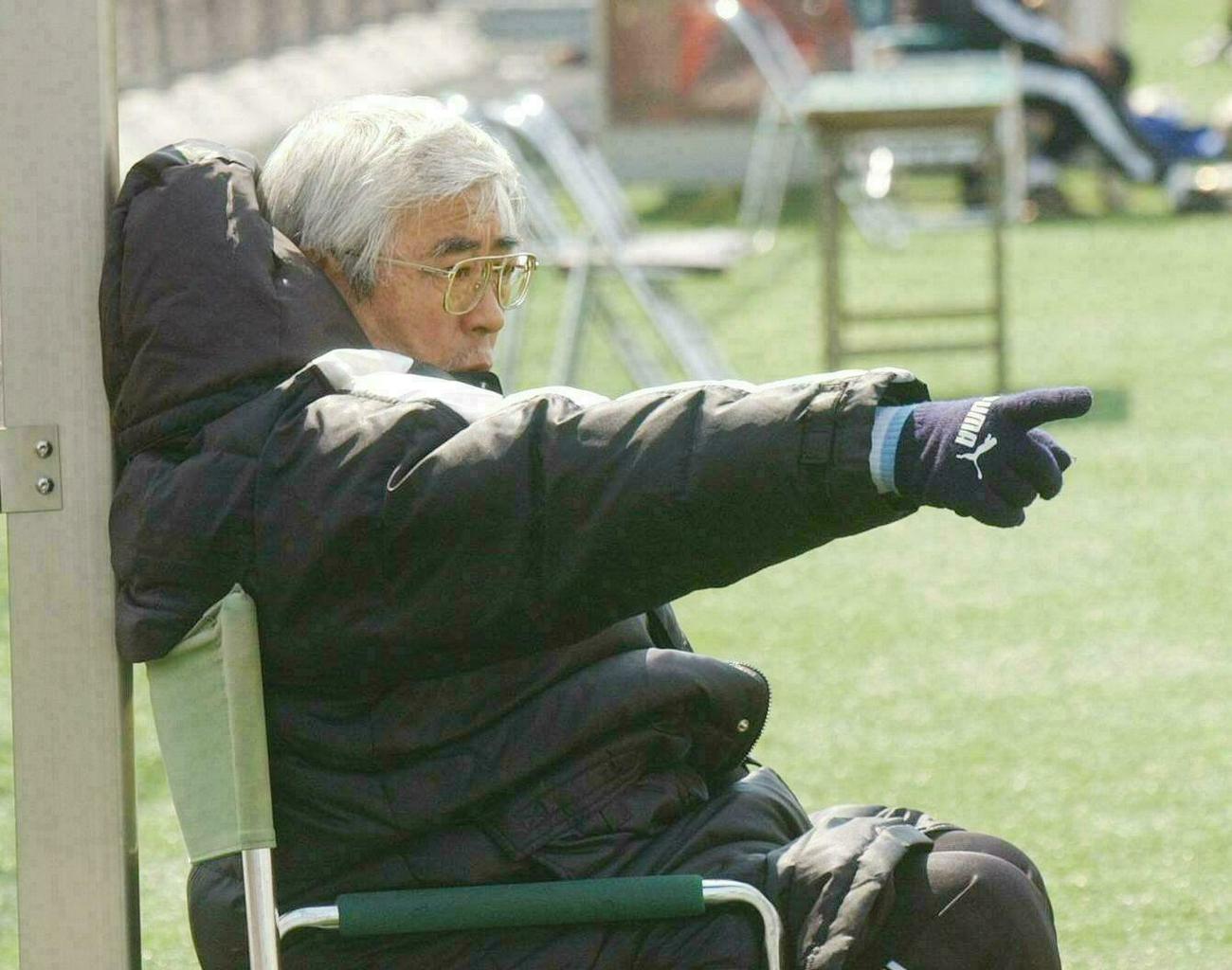 納谷義郎さん（2006年12月撮影）