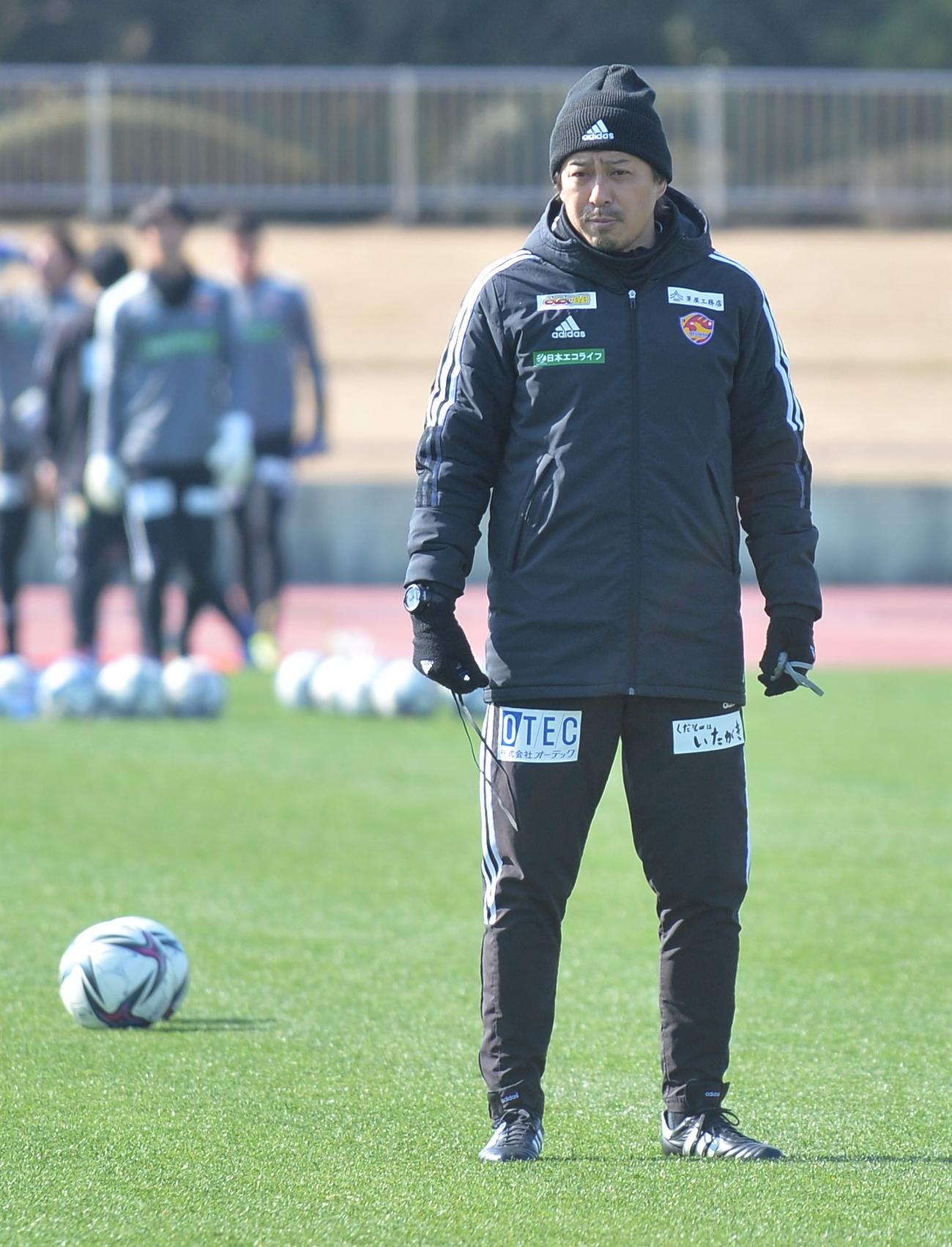 原崎政人監督（2022年2月16日撮影）