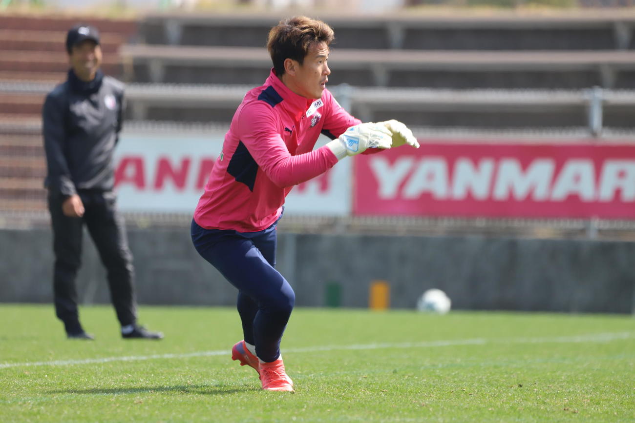 ルヴァン杯大分戦へ調整するC大阪清水（C）CEREZO OSAKA