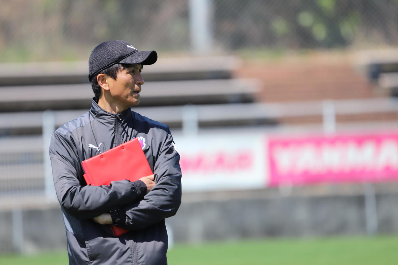 川崎F戦へ必勝を誓うC大阪小菊監督（C）CEREZO OSAKA