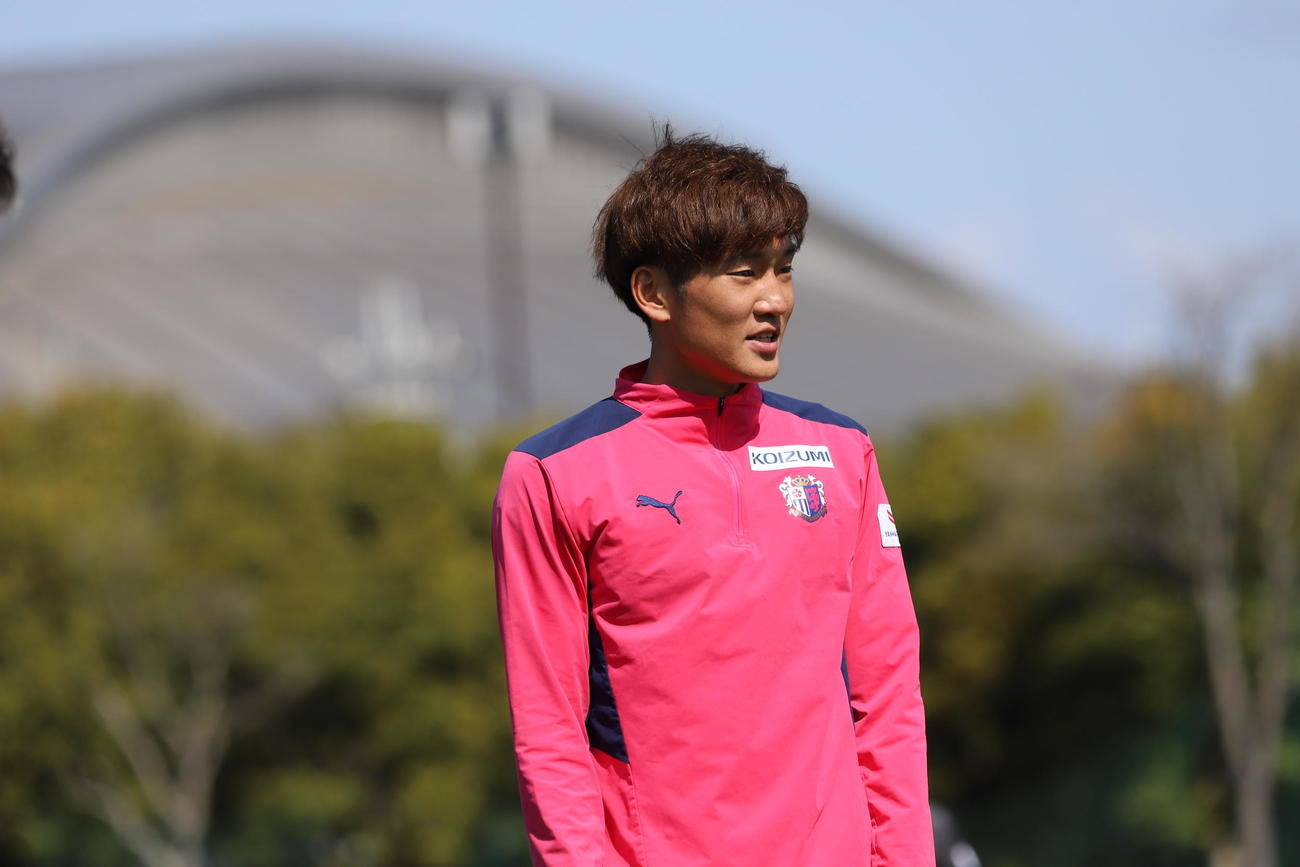 川崎F戦へ調整するC大阪山田（C）CEREZO OSAKA