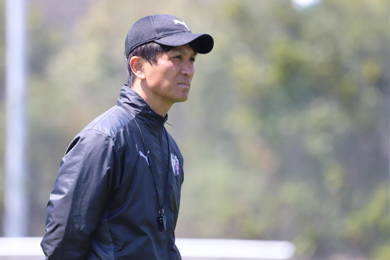 柏戦に臨むC大阪小菊監督（C）CEREZO OSAKA
