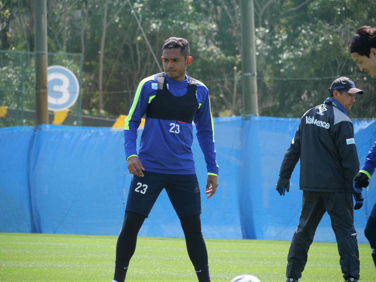 京都戦に備えるG大阪MFダワン（C）GAMBA OSAKA