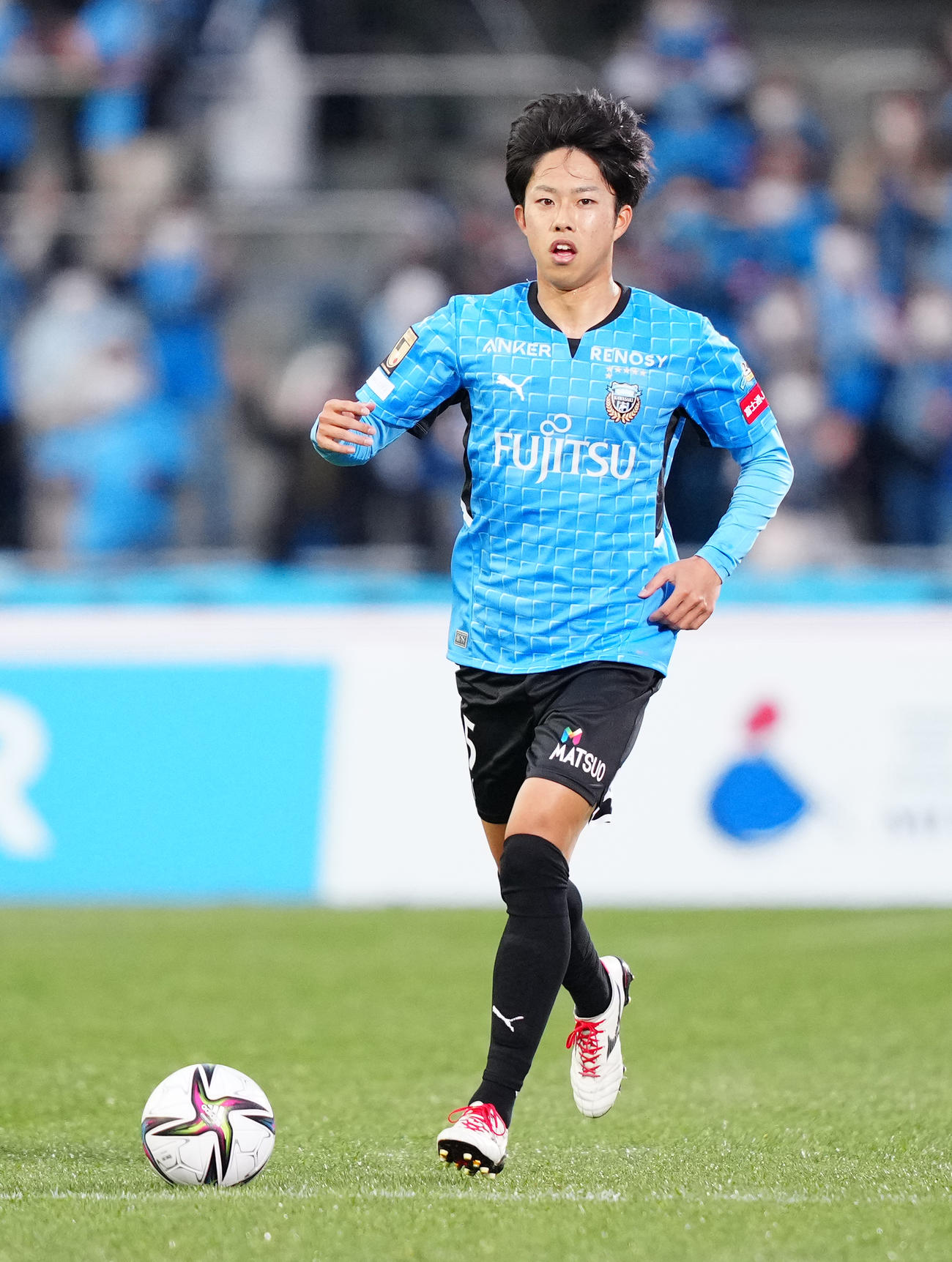 川崎F佐々木旭（22年3月12日撮影）
