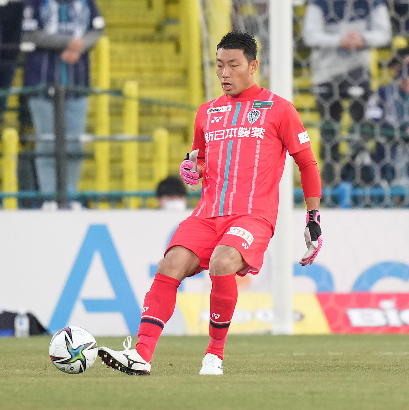 福岡GK村上昌謙（2021年11月20日撮影）